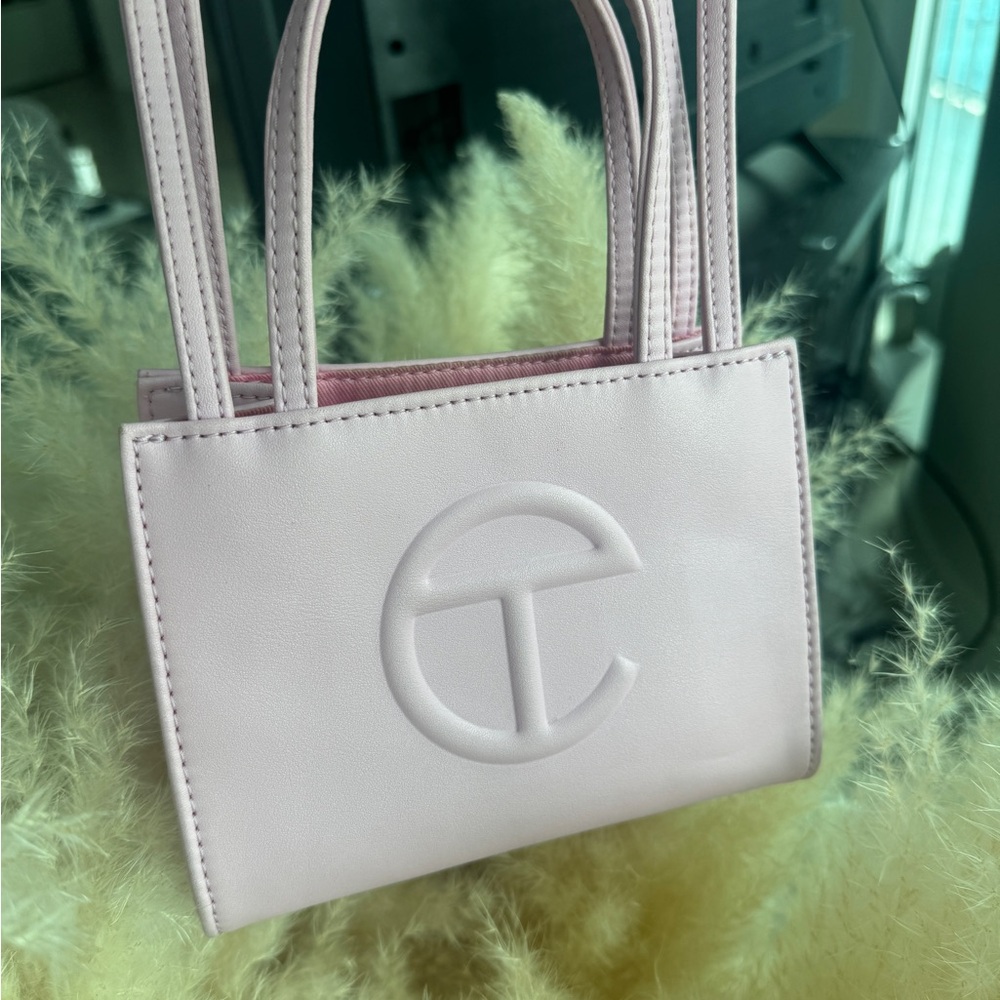 Telfar Soft Pink Mini Tote Bag